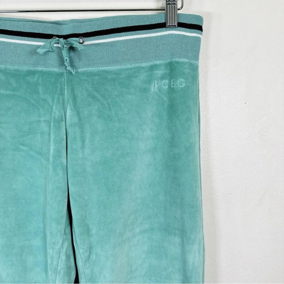 BCBGMAXAZRIA Velvet Aqua Track Pant - Picture 5 of 14